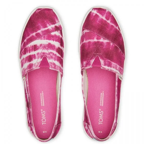 TOMS ALPARGATA CUPSOLE Womens Vegan Slip-On Espadrilles Pink