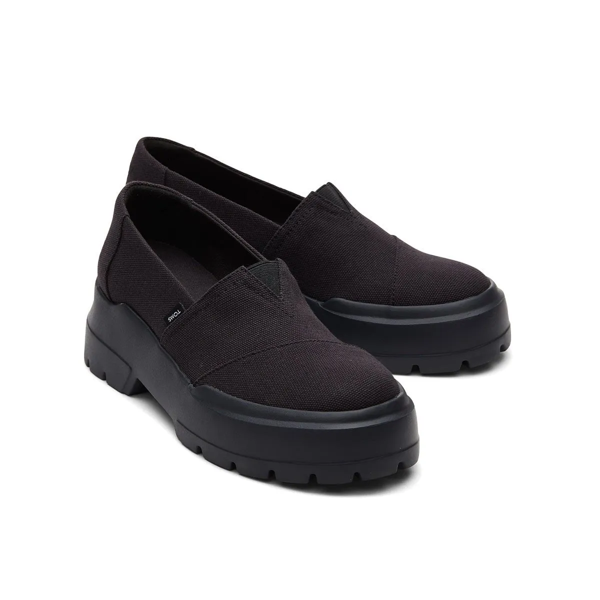 TOMS Sneakers Alpargata Combat Low Women  - Black/Black Canvas