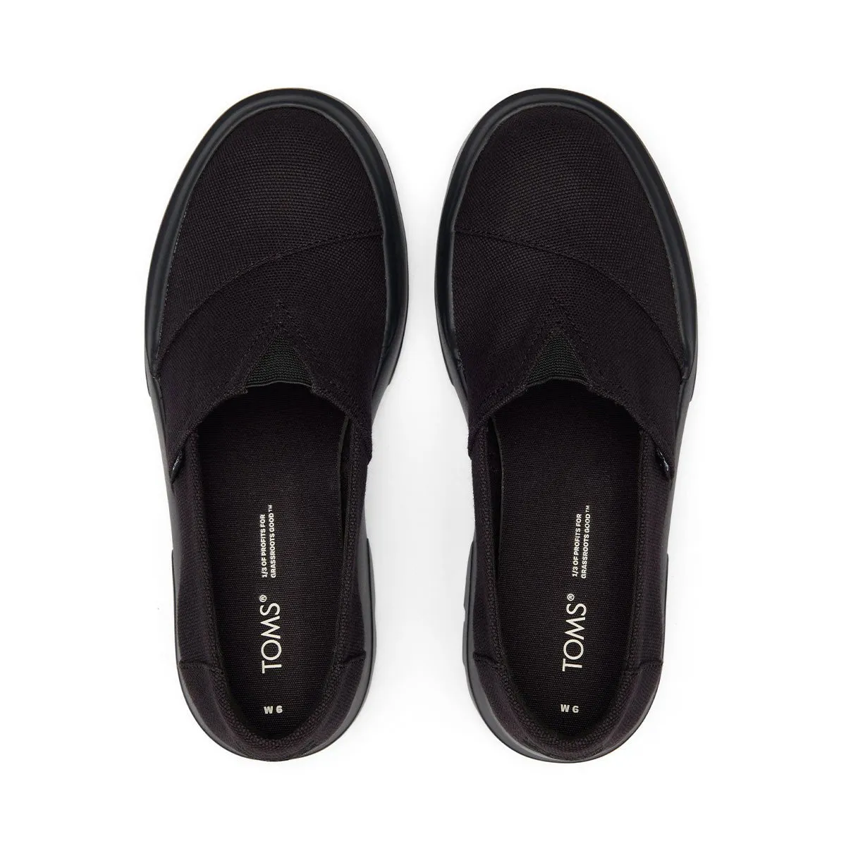 TOMS Sneakers Alpargata Combat Low Women  - Black/Black Canvas