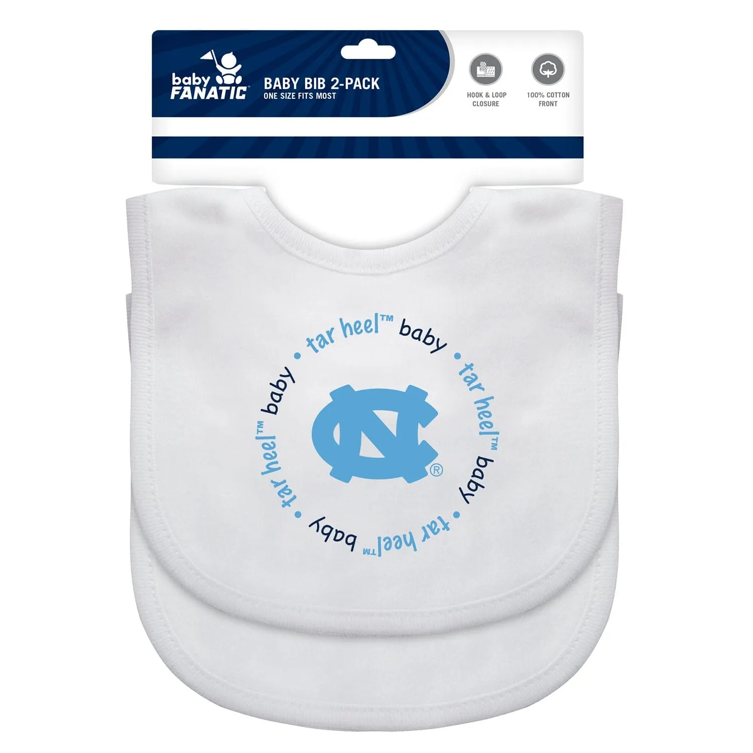 UNC Tar Heels - Baby Bibs 2-Pack