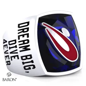 USA Masters Diving 2021 Championship Ring - Design 2.4.A - *BALANCE*