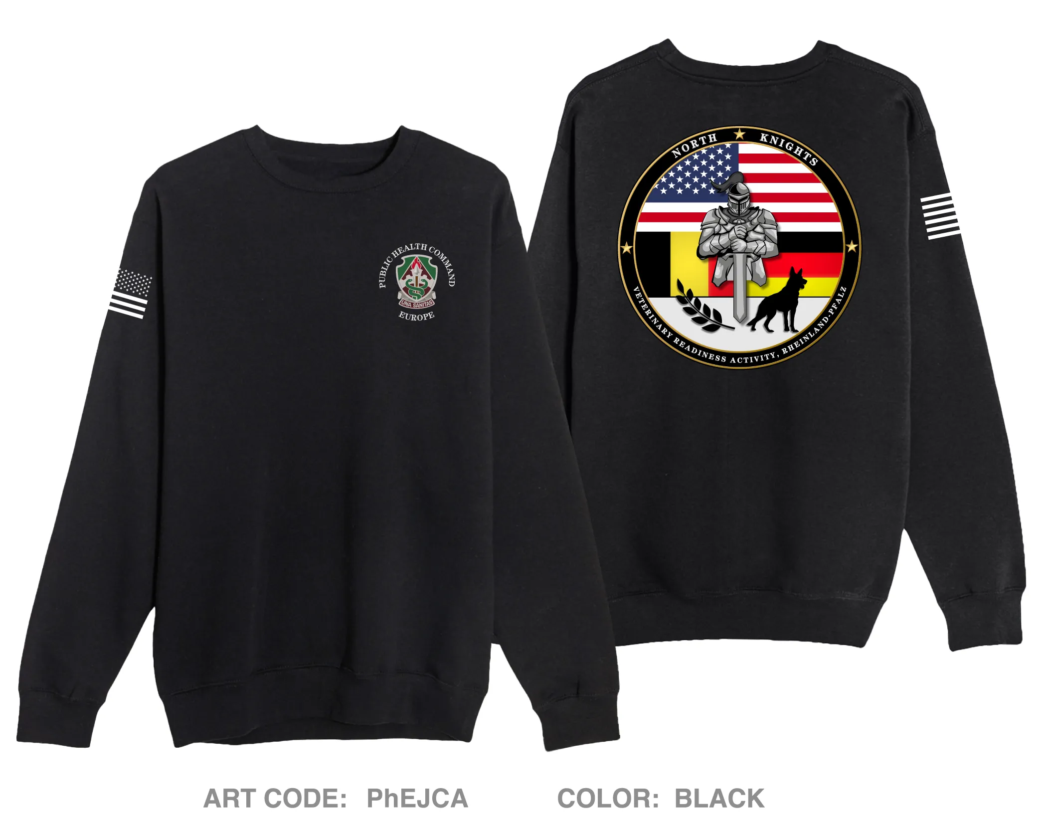 Veterinary Readiness Activity, Rheinland-Pfalz Comfort Unisex Crewneck Sweatshirt - PhEJCA