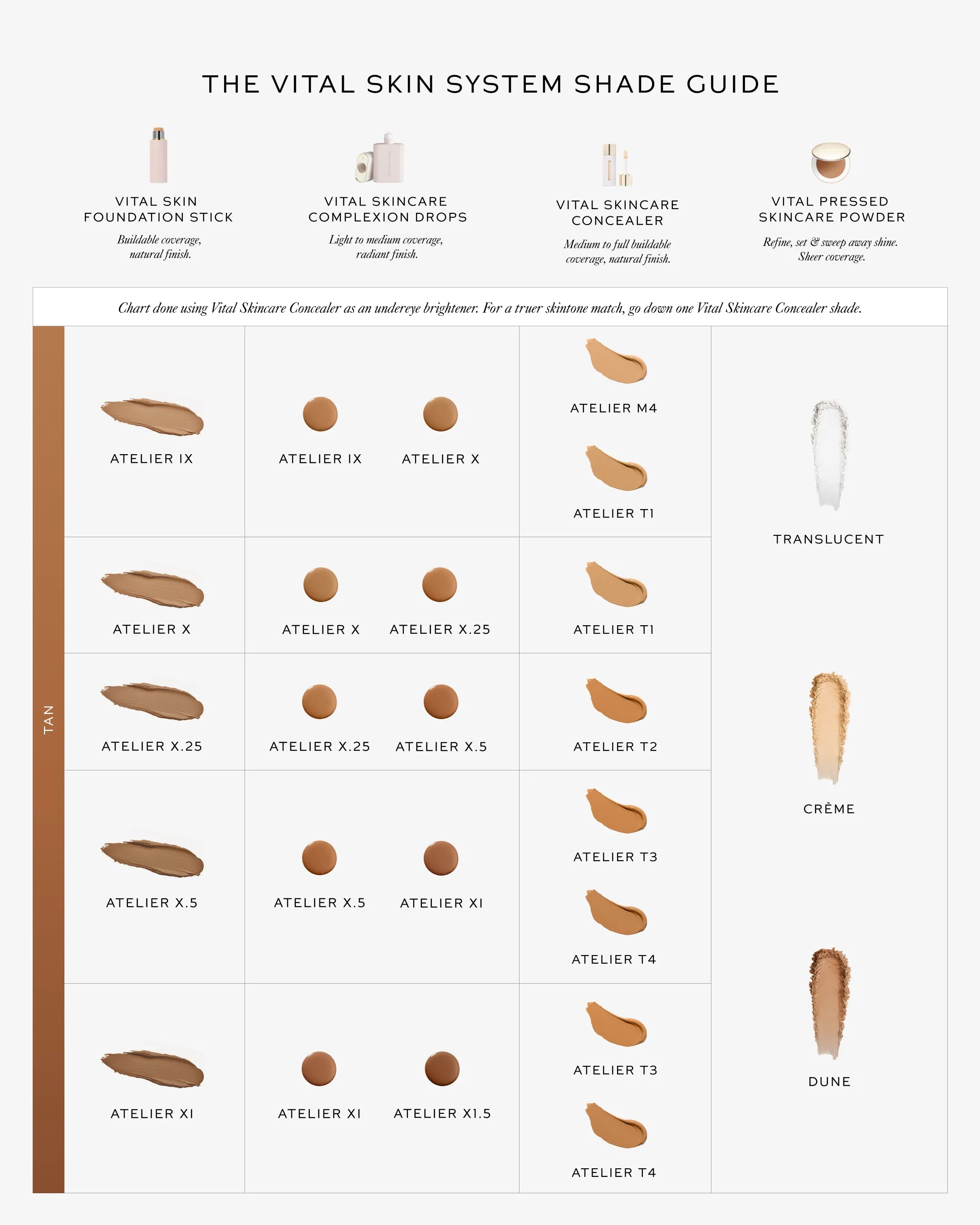 Vital Skin Foundation Stick - Atelier X.5