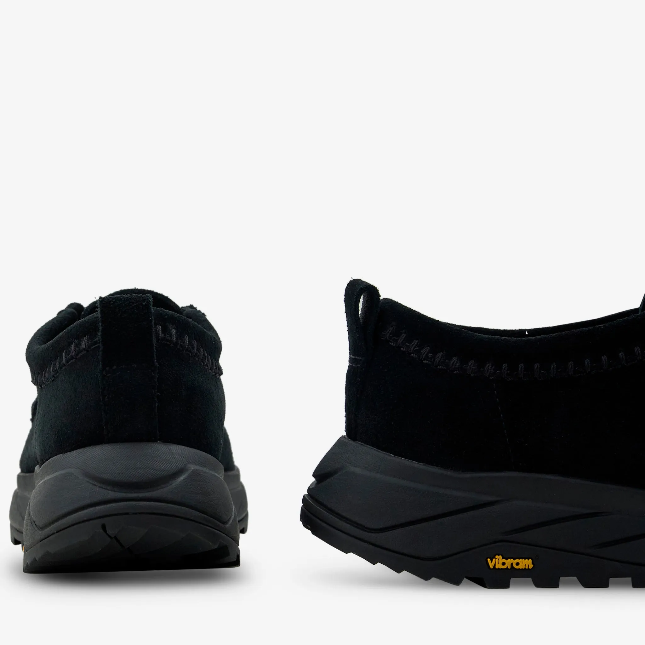Walla Eden Lo Black | Black Suede