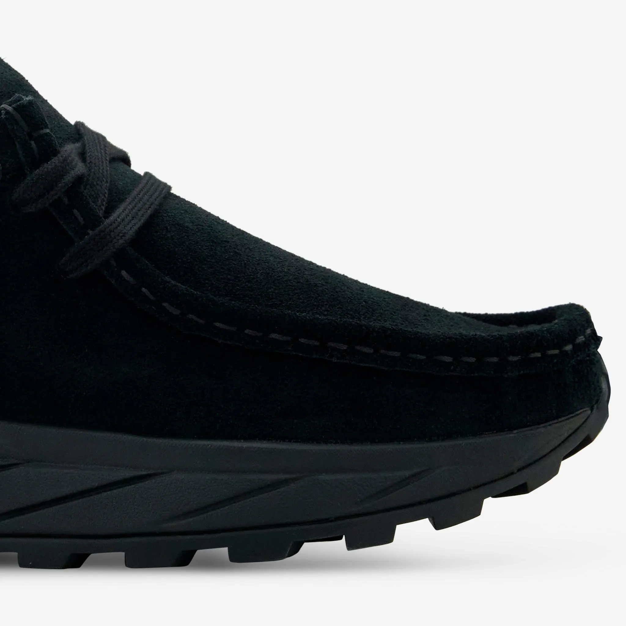 Walla Eden Lo Black | Black Suede
