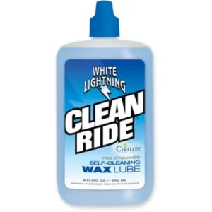 White Lightning  lube 40z  Clean Ride
