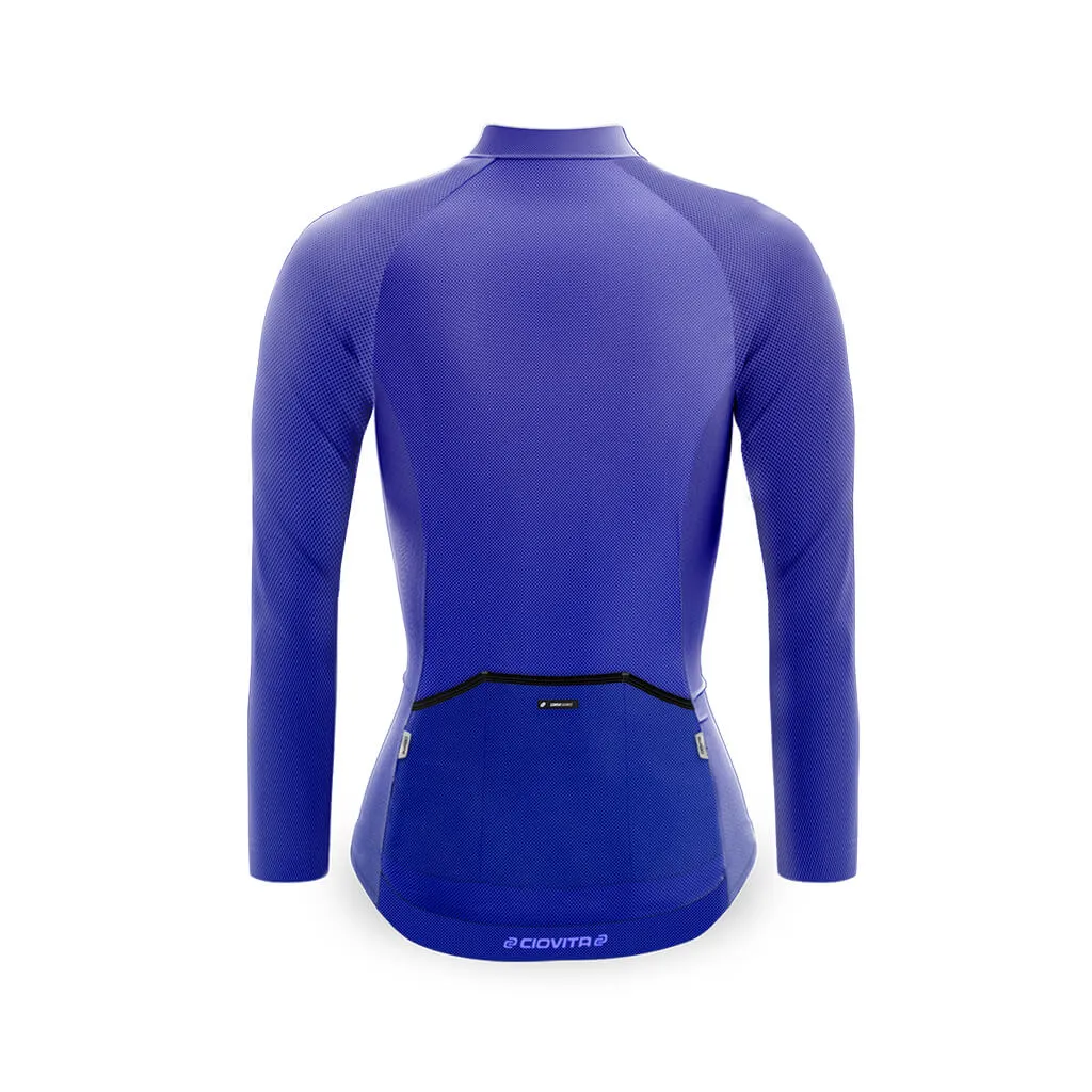 Women's Punto Long Sleeve Sport Fit Jersey (Cobalt)