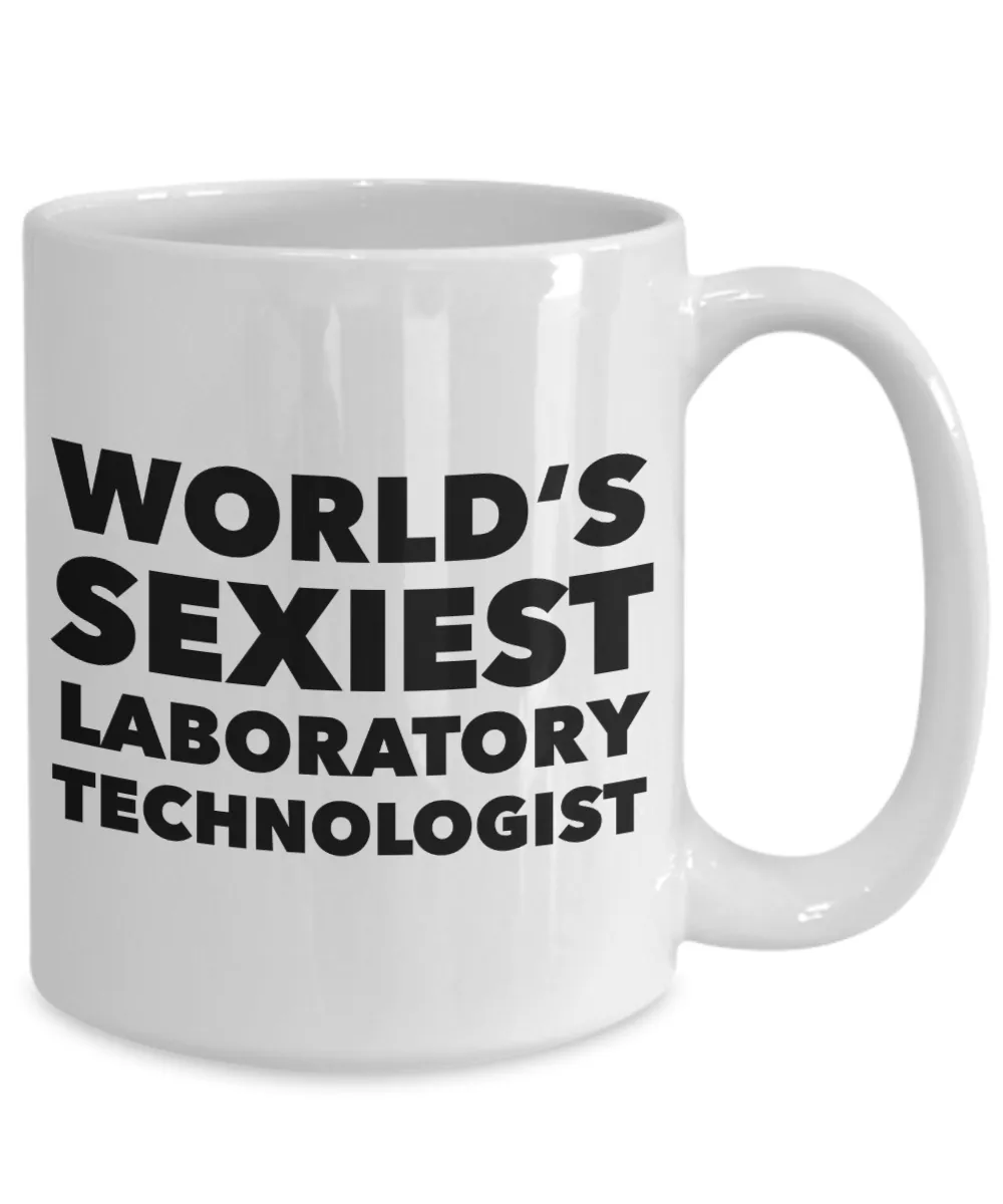 World's Sexiest Laboratory Technologist Mug Medical Gifts Ceramic Coffee Cup