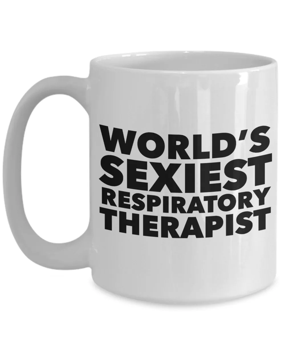 World's Sexiest Respiratory Therapist Mug Gift Ceramic Coffee Cup